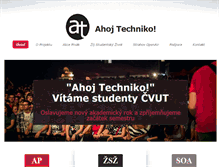 Tablet Screenshot of ahojtechniko.cz